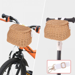 Laste Jalgrattad Korv Plastikust Punutud Jalgrattad Korv Laste Jalgrattad Vitspunutud Korv