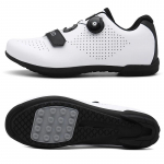 Meeste kummist professionaalsed jalgrattasaapad Mugavad jalgrattatossud Naiste jalgratta lamedad unisex klambriga spordirattas&otilde;idu kiirusjalatsid 43