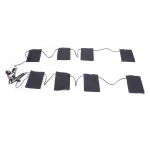 8 in 1 USB Electric Clothing Heated Pad 8 Zones Multifunctional 3 Heating Levels Portable 5V 2A Clot