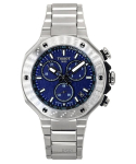 Tissot T-Race Kronograaf Roostevabast terasest Sinine sihver Kvarts T141.417.11.041.00 100M Meeste k&auml;ekell sinine