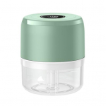 Yousheng Electric Mini K&uuml;&uuml;slaugu Hakkija USB Laetav Lihaveski Roostevaba Terasest Toiduprotsessor 100ml/250ml Multifunktsionaalne Lihaveski 100ML sinine