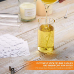 100 tk 15 mm k&uuml;&uuml;nlataha kleebised K&uuml;&uuml;nla valmistamise &uuml;mmargune kleebis vaha fikseerimiseks