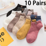 10 paari naiste madala toruga sokkide komplekt Armsa karu mustriga mood hingav naistele vabaaja stiilis mugavad sokid One Size