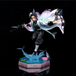 23CM Demon Slayer Kochou Shinobu GK PVC tegevuskuju Anime kuju Mudel M&auml;nguasjad Kollektsioon Kaunistus Laste nukk Kingitus