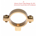 Sobib 15 22 28 35 40 mm OD torule Messing M10 Toruklambri Klamber Toetus Riidepuu Fikseeritud 35mm