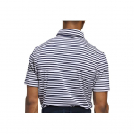 Adidas Ultimate365 Ss25 Mugav Triibuline Lihtne Mitmek&uuml;lgne Moodne L&uuml;hikeste Varrukatega Polo S&auml;rk Meeste Polo S&auml;rgid Valge Tumesinine JP0476 2XL