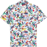 Polo Ralph Lauren Karu Prindiga L&uuml;hikeste Varrukatega S&auml;rk Meeste s&auml;rgid Mitmev&auml;rviline MNPOWOV1N820322-999 XS