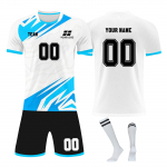 Isikup&auml;rastatud s&auml;rkide komplekt Meeste t&uuml;drukute nimenumbriga Kohandatud jalgpalli kampsunid poistele Treeningkost&uuml;&uuml;m 16