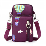 1 tk Mood naiste spordi kandiline kott Mini mobiiltelefoni kott Crossbody &otilde;lakotid 17*6*9cm