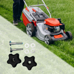 2x Handle Knob and Screw Bolt Washer Kit Accessories 117-5976 Mowers Parts Sturdy Easy to Install