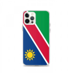 Coque iPhone - Namibie - Drapeau - Souple - Mitmev&auml;rviline - &Uuml;hilduv iPhone 12 Pro