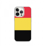 Coque iPhone &ndash; iPhone 13 Pro &ndash; Drapeau Belgique &ndash; Supp &ndash; Mitmev&auml;rviline &ndash; Vertikaalne
