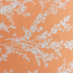 1 TK NAPEARL Ameerika Retro Pastoraalne Stiil Oranž Tr&uuml;kitud Kardinad T&auml;ielikult Valgust Blokeerivad Kardinad Magamistoale Elutoale R&otilde;du Aknale Kodu Dekoratsiooniks W300cm x L260cm