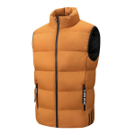 Meeste mantel, Camisole, Varrukateta, Paksustatud, Soe, Spordipuuvill, Mitmek&uuml;lgne mantel, Suurused L valge