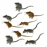 10x Mouse Animal Ornament Fridge Magnet Pot Hanger decor Toy