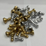 32Pcs Chess Pieces Game Pawns Accessories with 1.93 inch King for Kids Adults Replacement