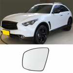 Vasakpoolne peegliklaas koos alusplaadiga Infiniti EX35 FX35 FX50 QX70 QX50 jaoks