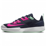 NikeCourt Vapor Lite Obsidiaan H&uuml;per Roosa Unisex Tennised Sinine Roheline-Helendav Valge DC3432-402 42.5