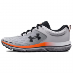 Under Armour Charged Assert 10 Valge Must Oranž Meeste Tossud 3026175-101 40.5