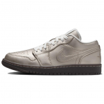 Air Jordan 1 Low SE Metallik Tsingi V&auml;rvi Naiste Tossud H&otilde;bedane Summit-Valge Samet-Pruun HQ3529-099 36