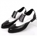 Moodsad Meeste Kingad Klassikalised Nikerdustega Plokk Nahast Kingad Retro &Auml;rikingad Paeladega Oxford Kingad Br&auml;ndi Vabaaja Nahast Kingad Meeste Kingad 38 must
