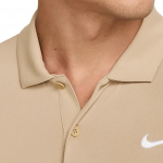 Nike Court Dri-Fit Kiiresti kuivav Tennise Polo Mugav Moodne Mitmek&uuml;lgne L&uuml;hikeste Varrukatega T-s&auml;rk Meeste Topid Aprikoos DH0857-297 XL