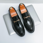 Moodsad Uued Luksuslikud Slip-on Kleitkingad Meestele Ehtne Nahk Itaalia Loaferkingad Meestele Must Pruun Br&auml;nd Formaalne Oxford Meeste Vabaajakingad 38 must