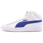Puma Smash S&uuml;nteetilisest Nahast Keskmise K&otilde;rgusega Tennised Unisex Tennised Valge Sinine 366924-01 36