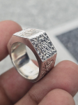 S&otilde;rmus S&otilde;rmus J&auml;medad H&otilde;bes&otilde;rmused Statement S&otilde;rmused Meestele 925 Sterling H&otilde;be Minimalistlik K&auml;sit&ouml;&ouml; S&otilde;rmus, Kupliga S&otilde;rmus 13.5 gray