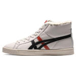 Onitsuka Tiger Fabre RB S&uuml;nteetiline nahk Soojad libisemiskindlad keskmise s&auml;&auml;rega tossud Unisex tossud Helehall Must Punane 1183B512-020 40
