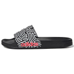 Adidas Adilette Shower Mugavad Spordikummist Tald Libisemiskindlad Klapp-Sandaalid Naiste Jalan&otilde;ud Must Valge FX1200 36⅔