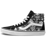 Vans Sk8 Reissue K&otilde;rged T&otilde;mblukuga Tennised Unisex Tennised Must Valge VN0A4BV8TY9 36