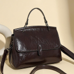 Moodsad V&auml;ikesed K&auml;ekotid Uued Elegantseid &Otilde;lakotid Naistele Daamide Messengeri Kott Kvaliteetne Nahast Crossbody Kott Disainer 24*11*17 pruun