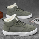 Tellige &uuml;ks number suuremad meeste talvised lumesaapad -Like - oliivroheline PU pealismaterjal, MD veoj&otilde;utald ja paelkinnitus - L&uuml;hikesed pahkluuni k&uuml;lma ilma jalan&otilde;ud 42 roheline