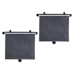 2x Car Side Window s Roller Easy to Install Interior Accessories with Reinforced Suction Cup