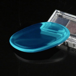 Bleu Gel de Silice &eacute;ponge Attach&eacute; Transparent Fond de Teint Maquillage Outil Cosm&eacute;tique