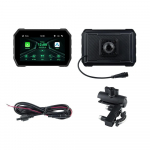 5-tollise traadita CarPlay Android Auto kaasaskantav digitaalne mootorratta armatuurlaud, kahe Bluetooth-i, GPS-navigatsiooni kuvariekraaniga monitor M2