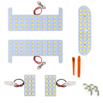 XELORD LED-salongivalgusti autole, spetsiaalne disain, sisevalgusti, valged kohandatud osad, salongivalgusti valge