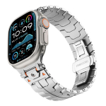 Luksuslik k&auml;ev&otilde;ru Apple Watch Ultra 3 49mm jaoks, roostevabast terasest rihm meestele iWatch 11 10 9 8 7 6 5 4 46mm 42mm 41 45mm 44mm jaoks Ultra 3 49mm h&otilde;be