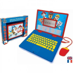 LEXIBOOK - Kakskeelne haridusarvuti Paw Patrol - 124 tegevust (prantsuse inglise keel) - Alates 4. eluaastast sinine