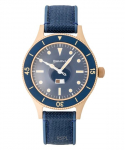 Bulova Mil Ships 150. aastap&auml;eva eriv&auml;ljaanne Sinise sihverplaadiga Automaatne sukeldumiskell 98A325 200M Meeste k&auml;ekell