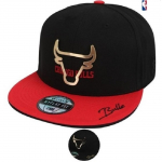 [NBA] CHI Bulls Kontuur Metall K&otilde;rge Lame Snapback N245AP614P