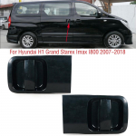 Hyundai H1 Grand Starex Imax I800 2007-2018 Autole V&auml;ljaspoolne Liugukse K&auml;epide V&auml;lised Uksek&auml;epidemed Must 1pc left