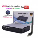 iBRAVEBOX V8 HD 1080P DVB-S2 digitaalne tasuta satelliit-veebi TV vastuv&otilde;tja PVR USB WIFI EU plug