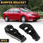 2X 2009 corolla 2010 For Toyota Side Front Right+Left Bumper Bracket RH LH Parts