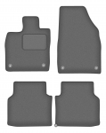 Dywaniki samochodowe welurowe grafitowe do: Cupra Born hatchback (2021-)
