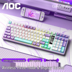 AOC GK320 kolmerežiimiline RGB-taustvalgustusega mehaanilise tundega klaviatuur