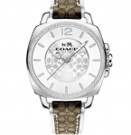 Coach BOYFRIEND Signature Khaki Valge Nahast Naiste H&otilde;bedane K&auml;ekell 14503148 h&otilde;be