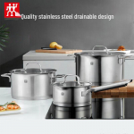 Zwilling Moment S&uuml;gav kastrul ja aurutuskannude komplekt