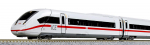KATO N Gauge ICE4 p&otilde;hikomplekt mudelrong 7 vaguniga 10-1512 valge
